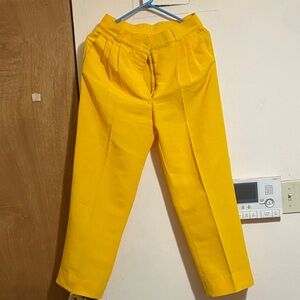 Sunny Yellow Women's Pants